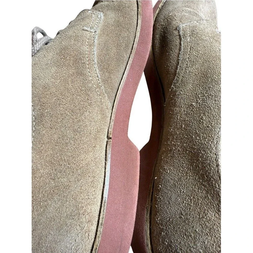 G.H. Bass Originals Tan Buck Oxfords Shoes Mens Size 9 Classic Preppy